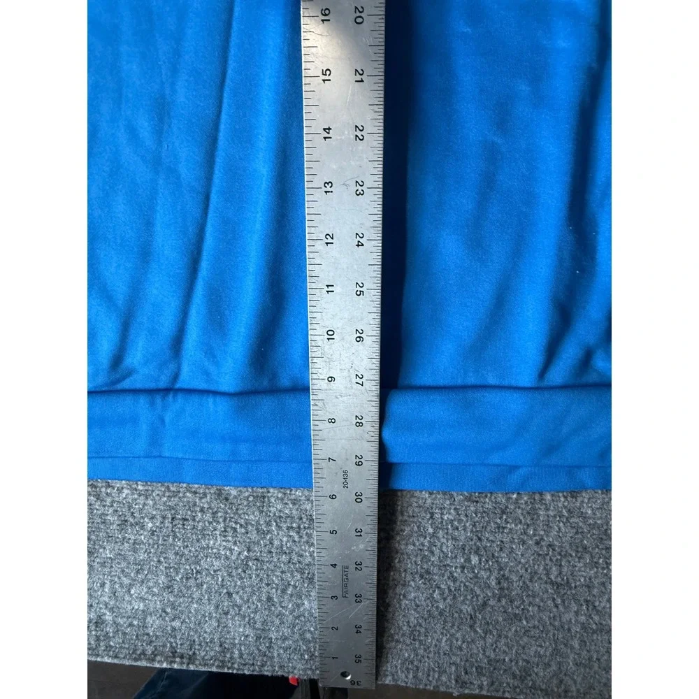 Adidas Golf Climalite Mens XL Blue Quarter Zip Pullover‎ Long Sleeve Shirt